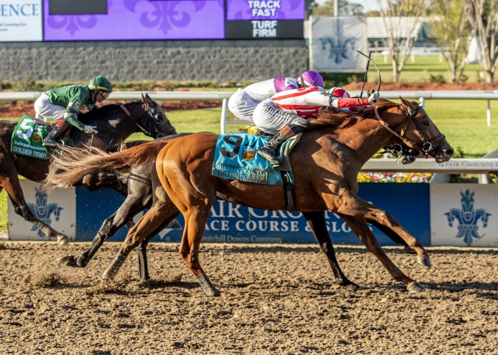 Derby and Oaks Contenders Shine in Friday Morning Drills at Churchill emerging market louisiana derby 2026 hp fair grouinds2 1 1024x731