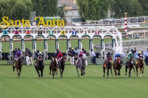 santa anita turf start