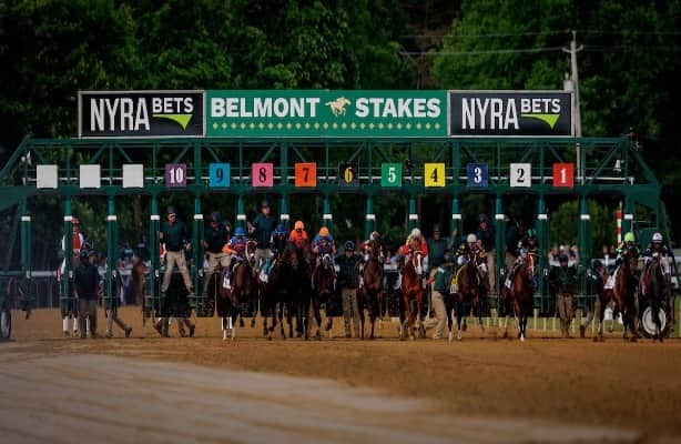 Ratings Down Slightly for 2026 Belmont sar26 belmont stakes